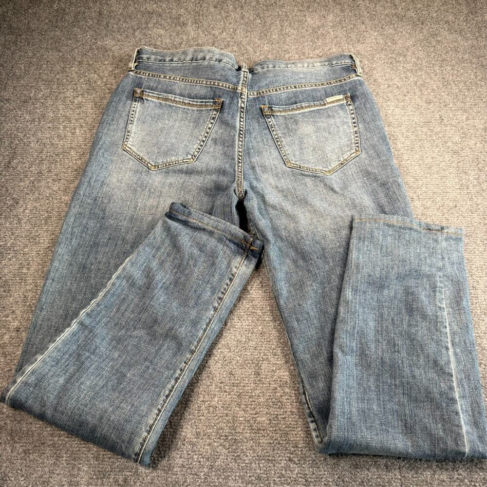 Boyfriend Fit Eddie Bauer Women's Jeans Size 10 Medium Wash Blue Relaxed Denim